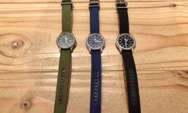 SEIKO:5ミリタリーオートマティック