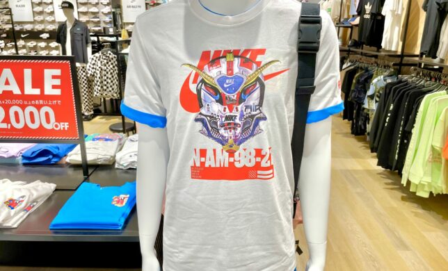 NIKE × ガンダム　コラボTシャツ！