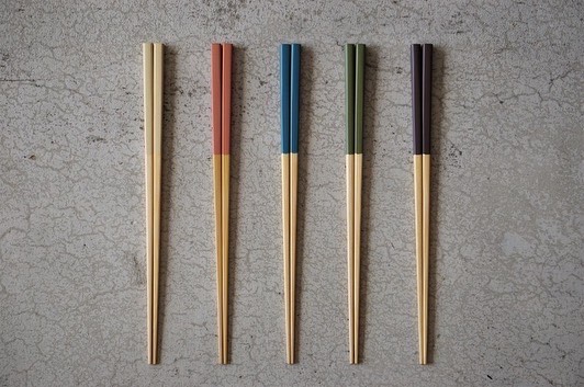 「ヤマチク」の竹の箸。