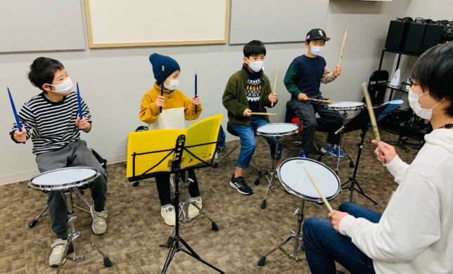 【音楽教室】お子様から特に人気！4歳頃から始められる、島村楽器のドラム教室！