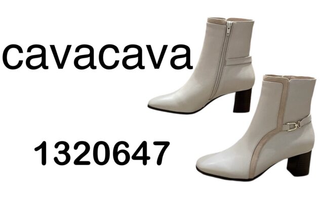 cava cavaショートブーツ👢ライトベージュ🤍