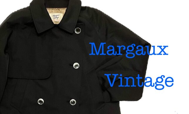 Margaux Vintage ショートトレンチコート🖤