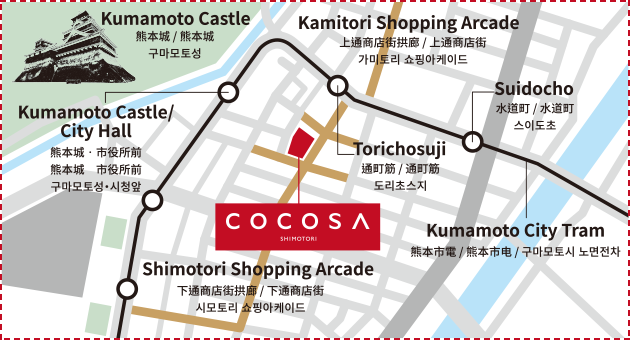 COCOSA MAP